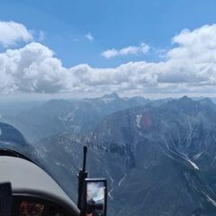 Flugwegposition um 12:05:17: Aufgenommen in der Nähe von Municipality of Kranjska Gora, Slowenien in 2818 Meter